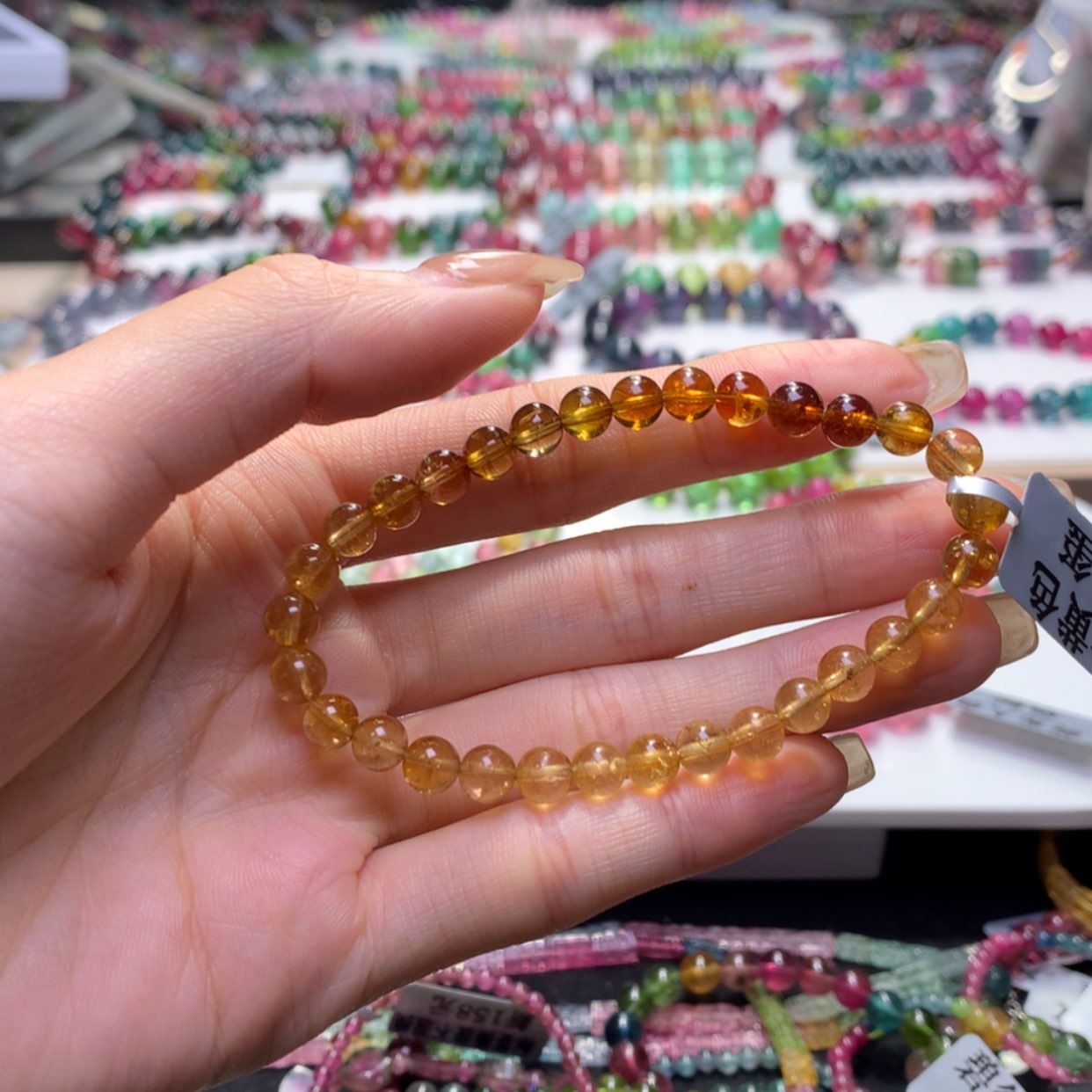 【闪购商品】未镶嵌手串碧玺