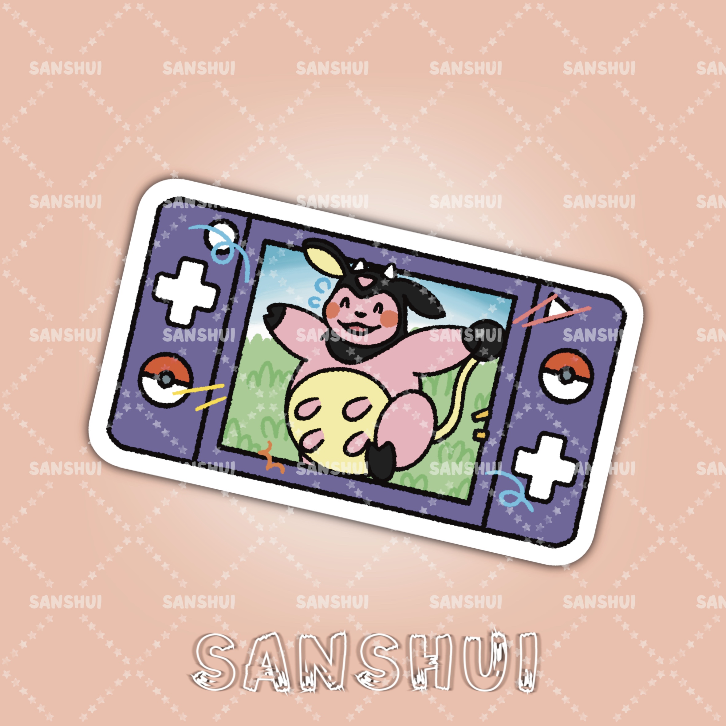 平拆一包赠送第二世代紫色大N罐亚克力冰箱贴