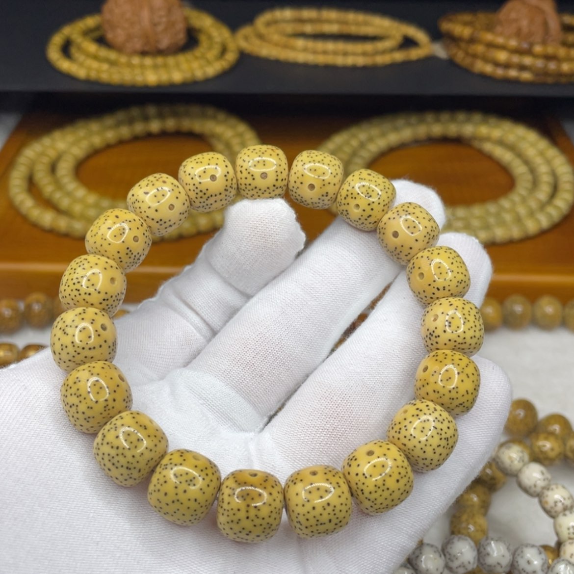 【闪购商品】星月菩提手串SS级金款1312王者月朗星稀