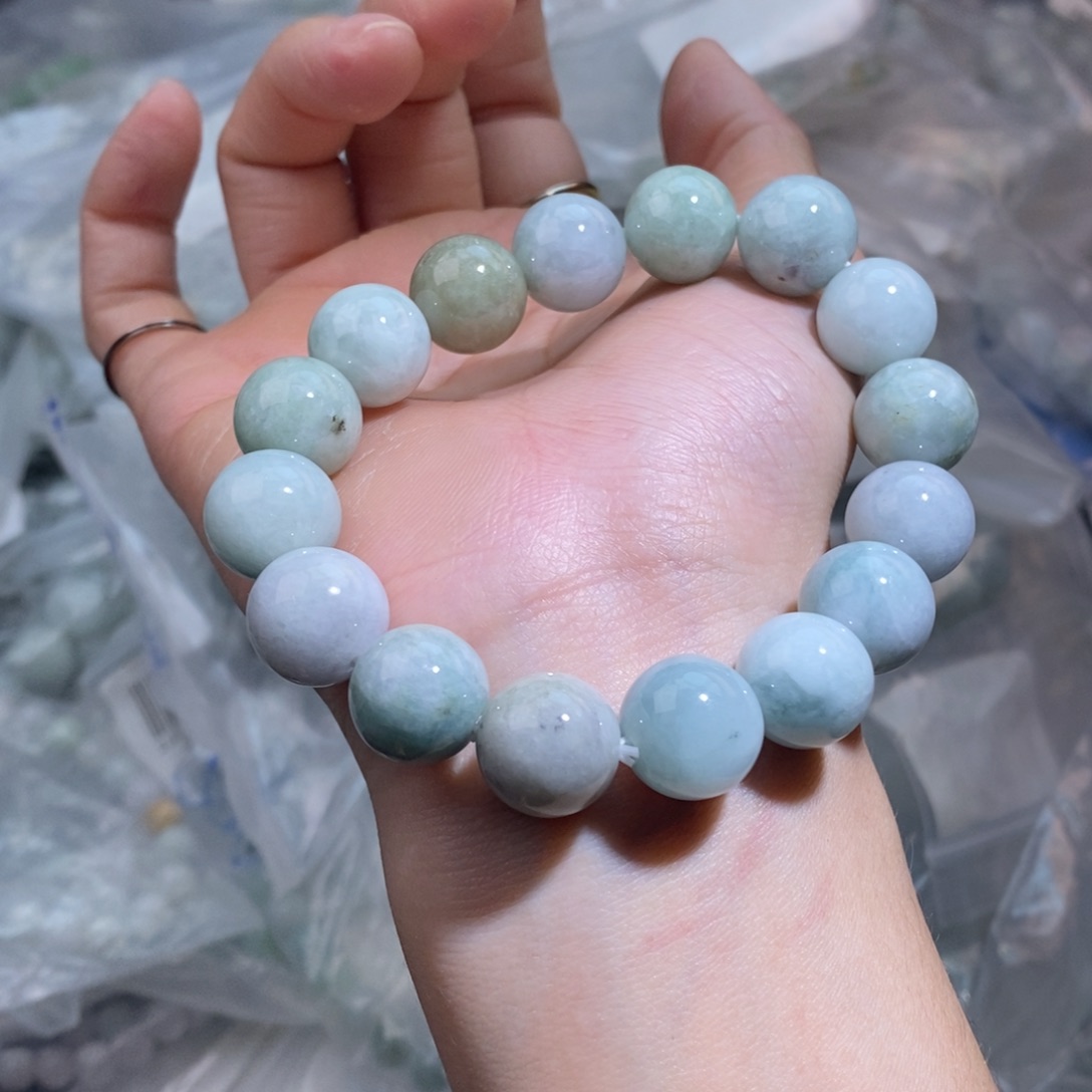 未镶嵌手串翡翠手串