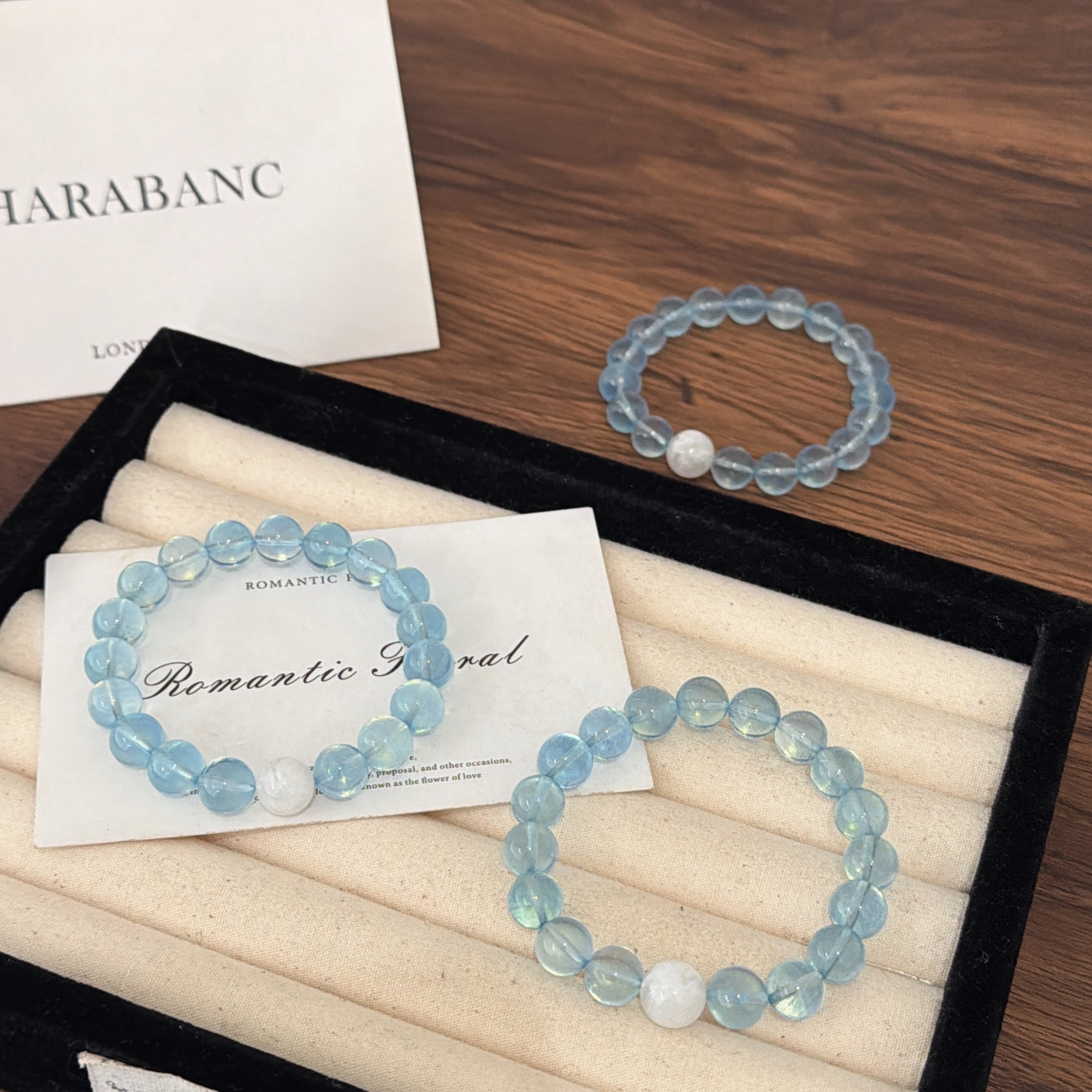 X2801海蓝宝9m手链高端轻奢手串多样性发一