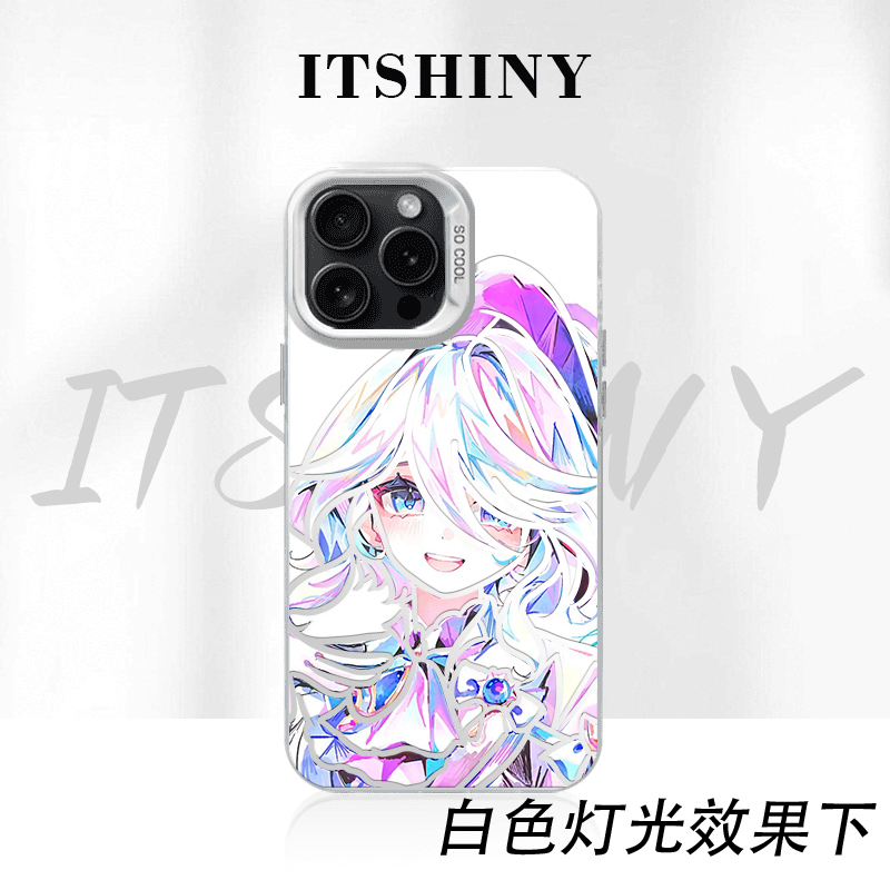 芙宁娜手机壳彩银二次元苹果华为荣耀小米VIVOPPO一加