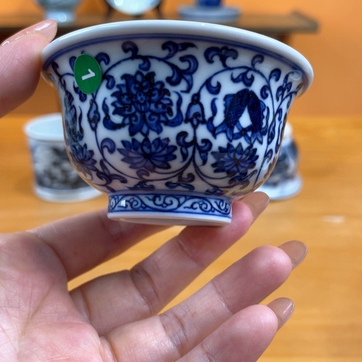 杯子景德镇手绘哈哈哈哈