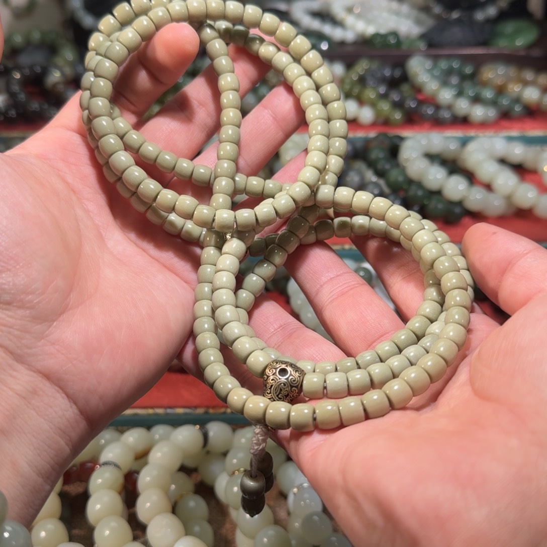 和田玉未镶嵌手串多样性拍一发一