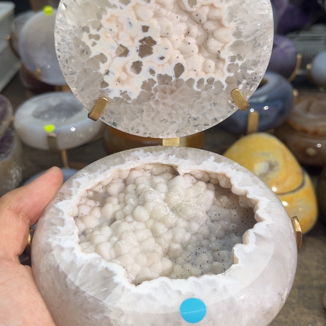 未镶嵌大型摆件（非配饰）紫晶棉*