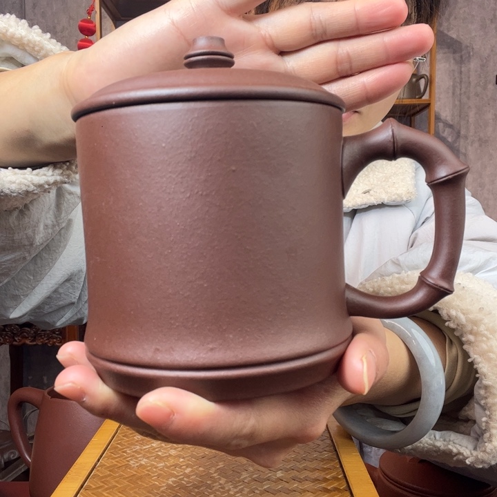 茶杯紫砂原矿紫砂杯