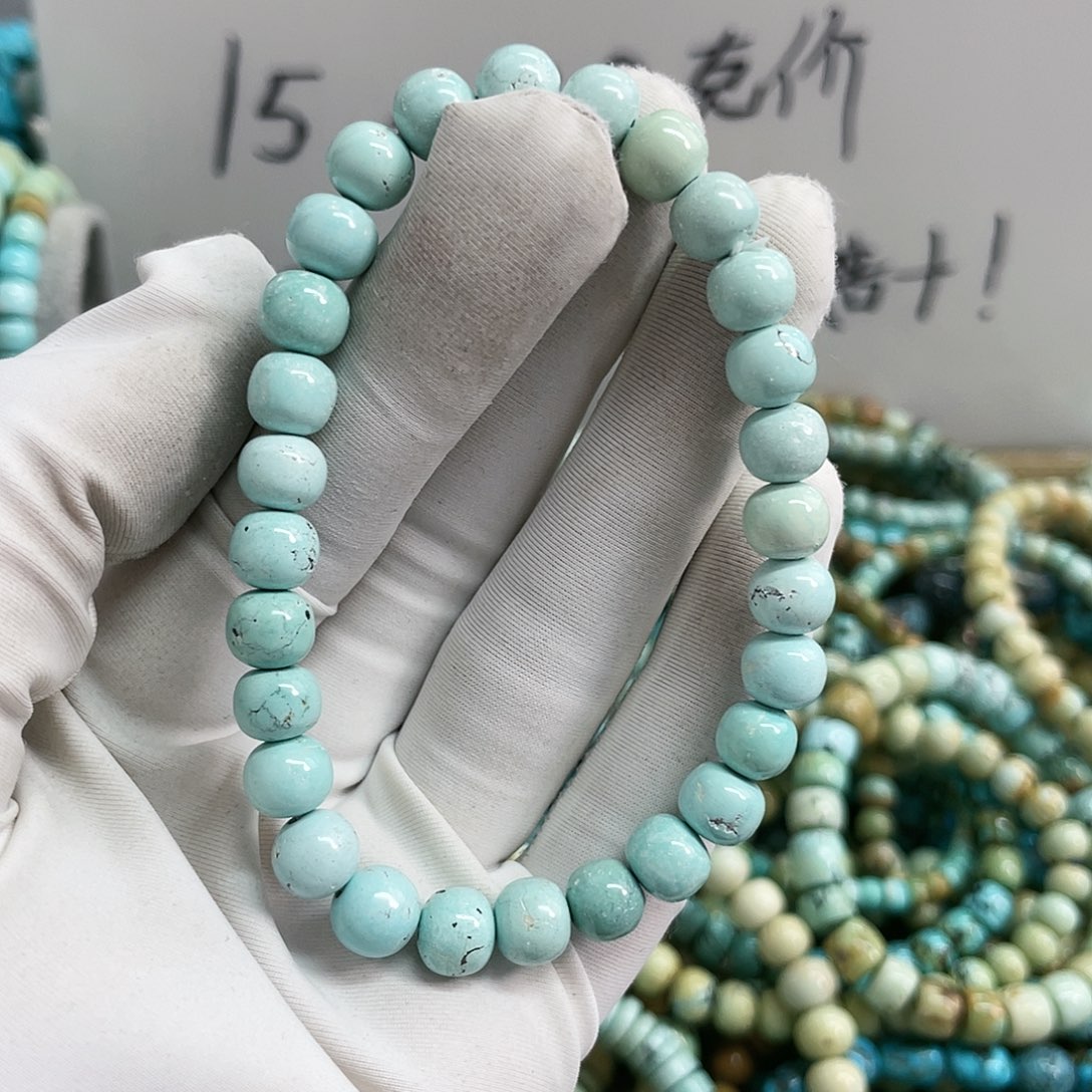 【闪购商品】绿松石珠宝奇石未镶嵌卡7