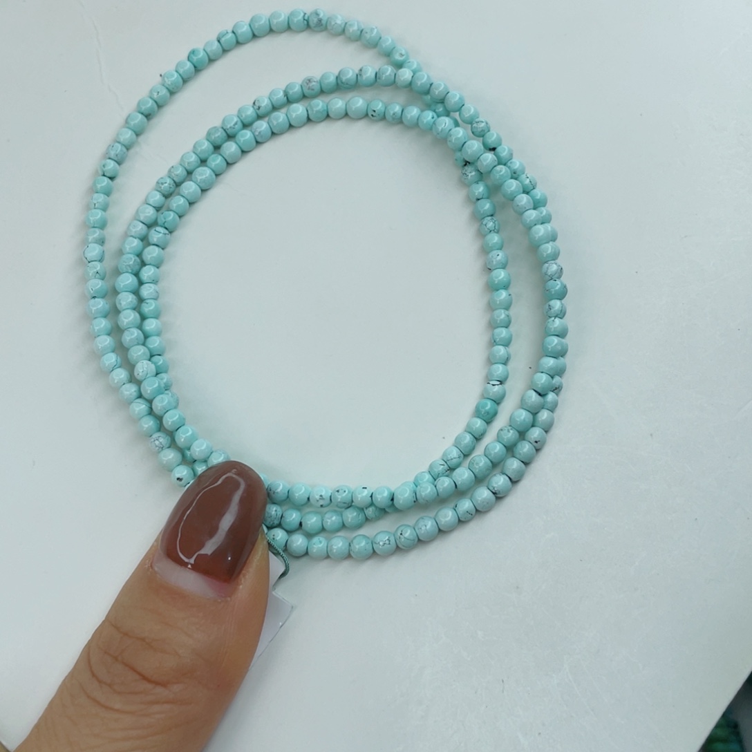 绿松石颈饰未镶嵌明**宝