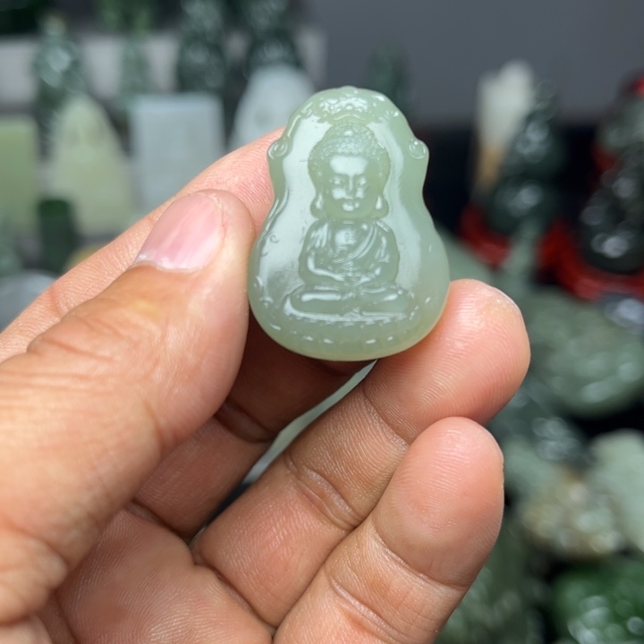 和田玉挂件未镶嵌