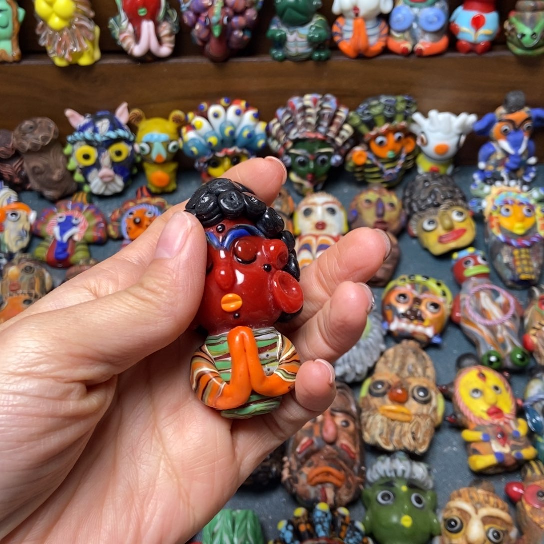 琉璃颈饰新款如来