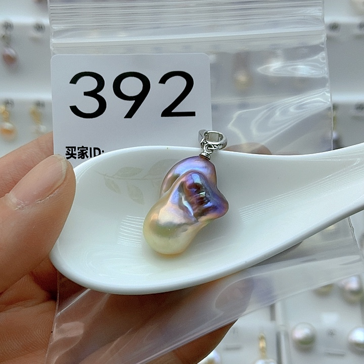 淡水珍珠颈饰银S925镶嵌