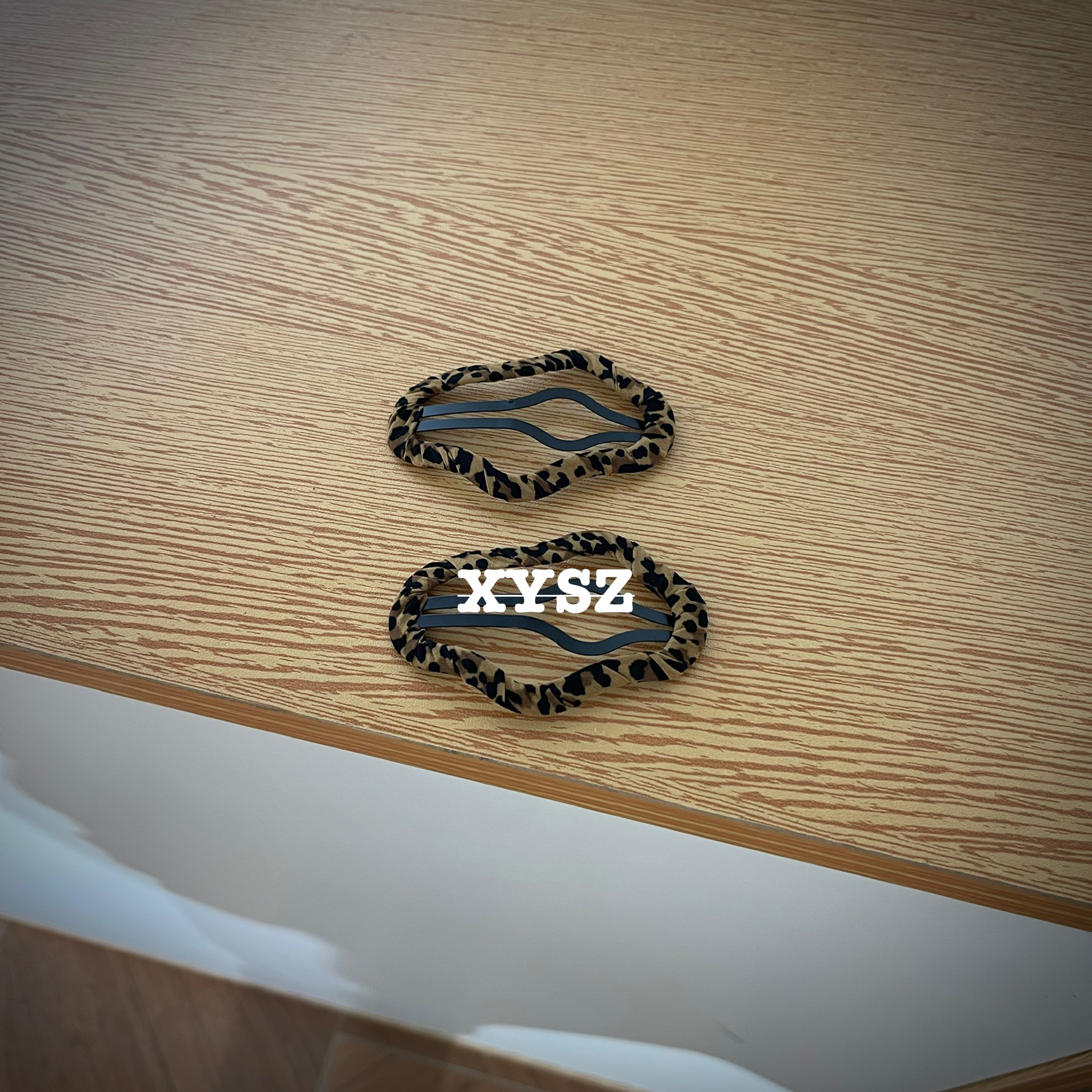 云朵豹纹BB夹边夹中性森系女日韩韩版韩式发夹少女风宫廷复古