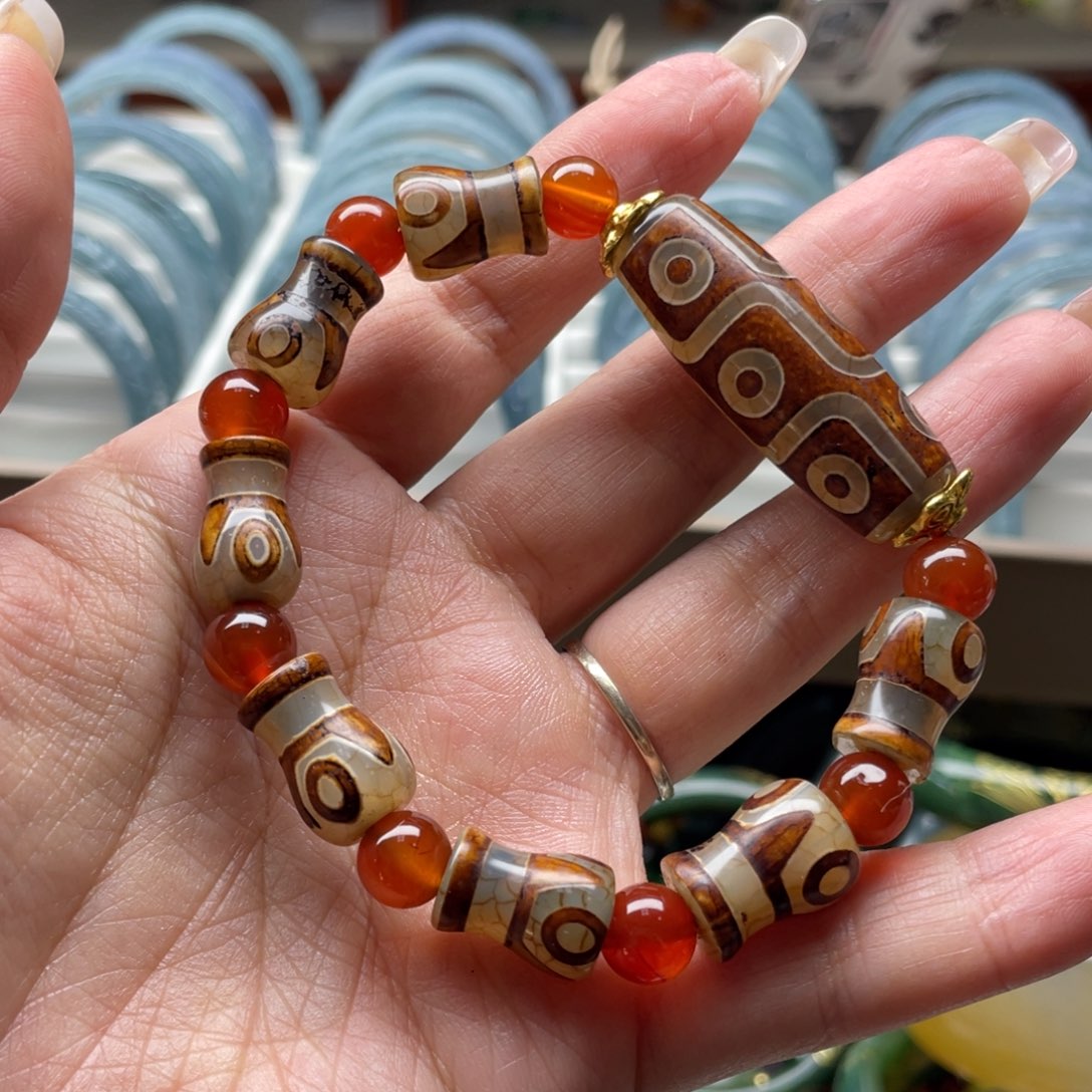 玛瑙/玉髓未镶嵌手链