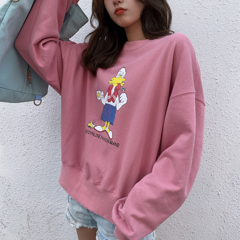 【男士南极套装】直播间专属韩版纯色运动休闲百搭圆领女装长袖宽松