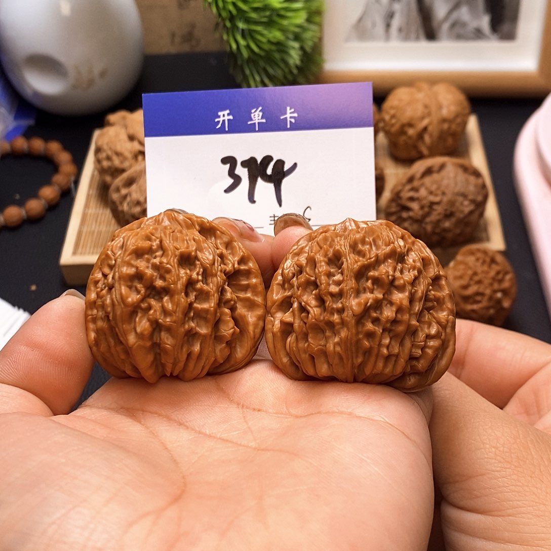 桃核吊坠四座楼44无刀痕s