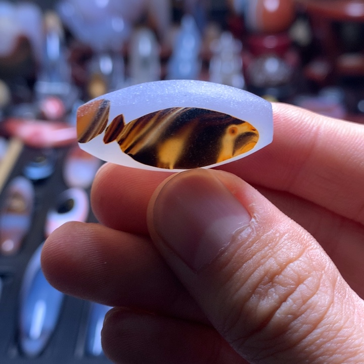 玛瑙/玉髓颈饰未镶嵌伯*