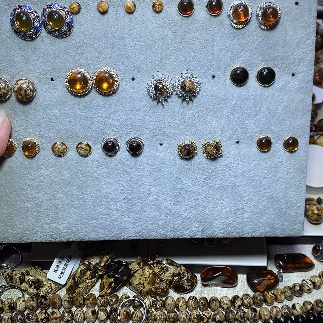 琥珀未镶嵌裸石可选