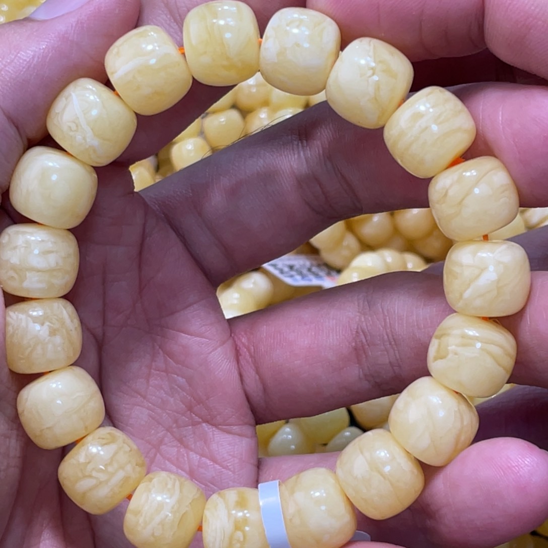 琥珀手链未镶嵌蜜蜡