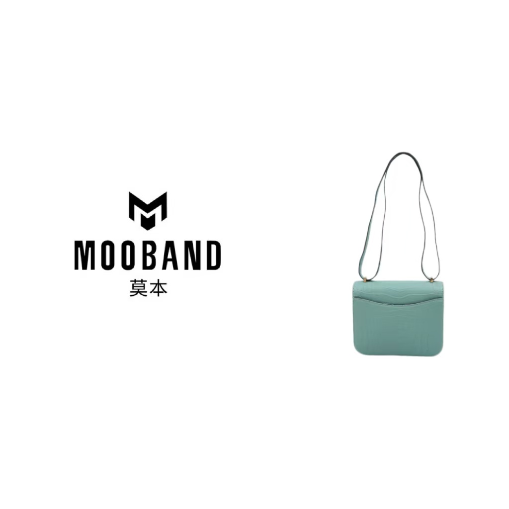 MOOBAND   新款2025雾面鳄鱼皮斜跨包3603H 鳄鱼 kk 底长（24cm）