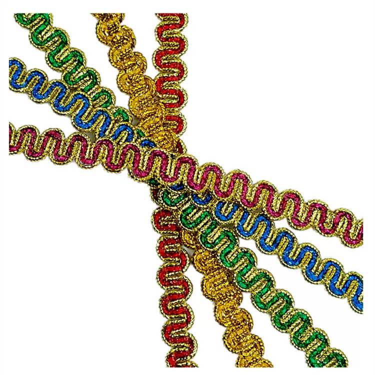 【670-679】波浪小弯S边复古织带用于演出服装装饰和手工DIY辅料