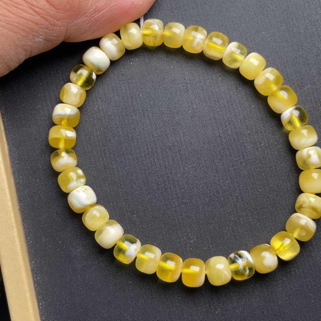 蜜蜡颈饰未镶嵌蜜蜡手串