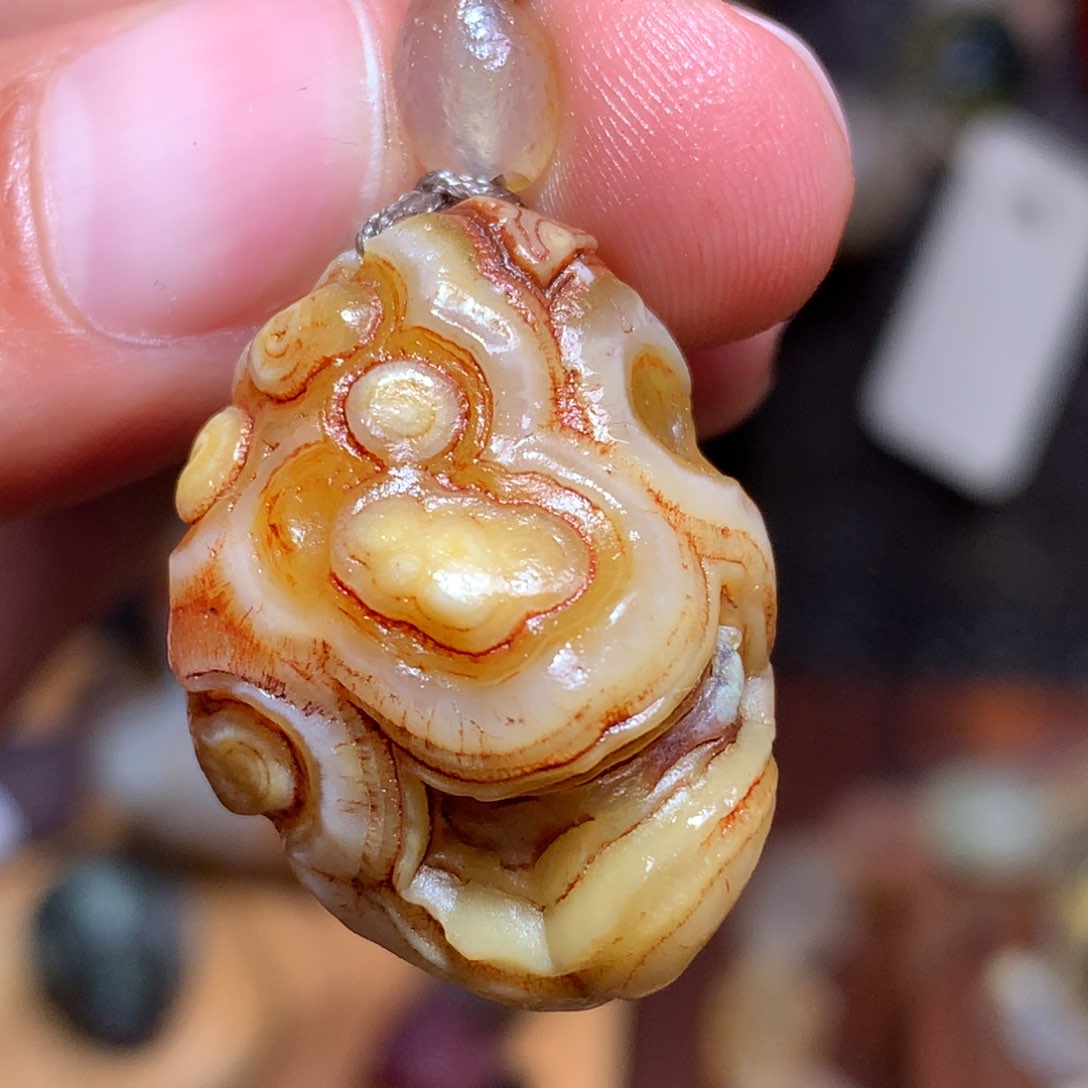 未镶嵌玛瑙/玉髓珠宝半成品