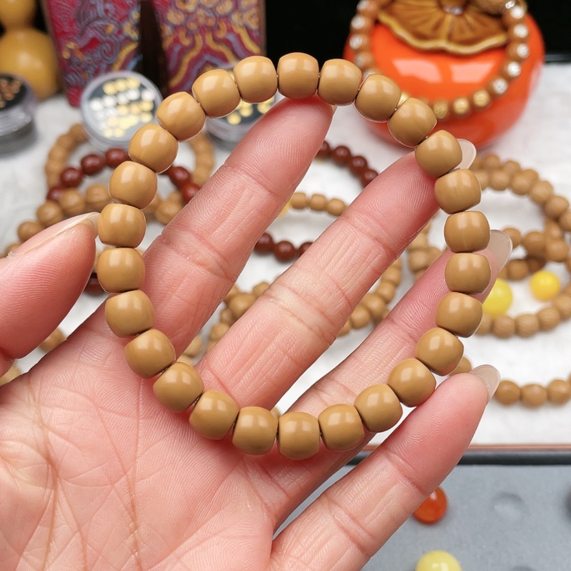 【闪购商品】猴头核桃手串张**吖猴头核桃精品直切精卡