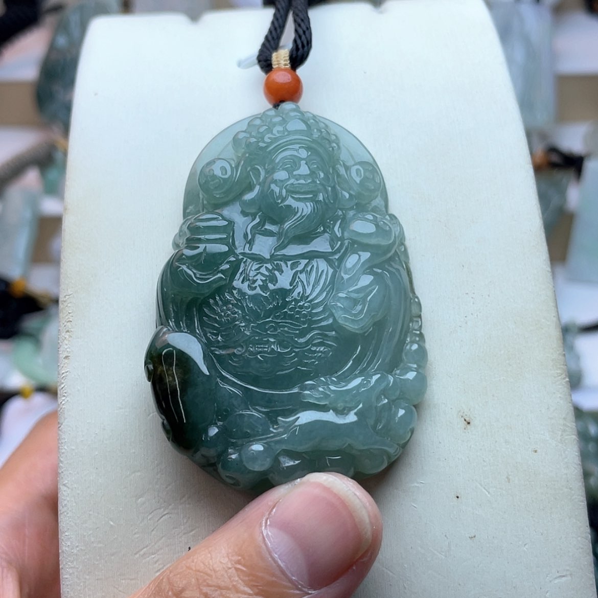 【闪购商品】颈饰未镶嵌翡翠理**熊翡翠