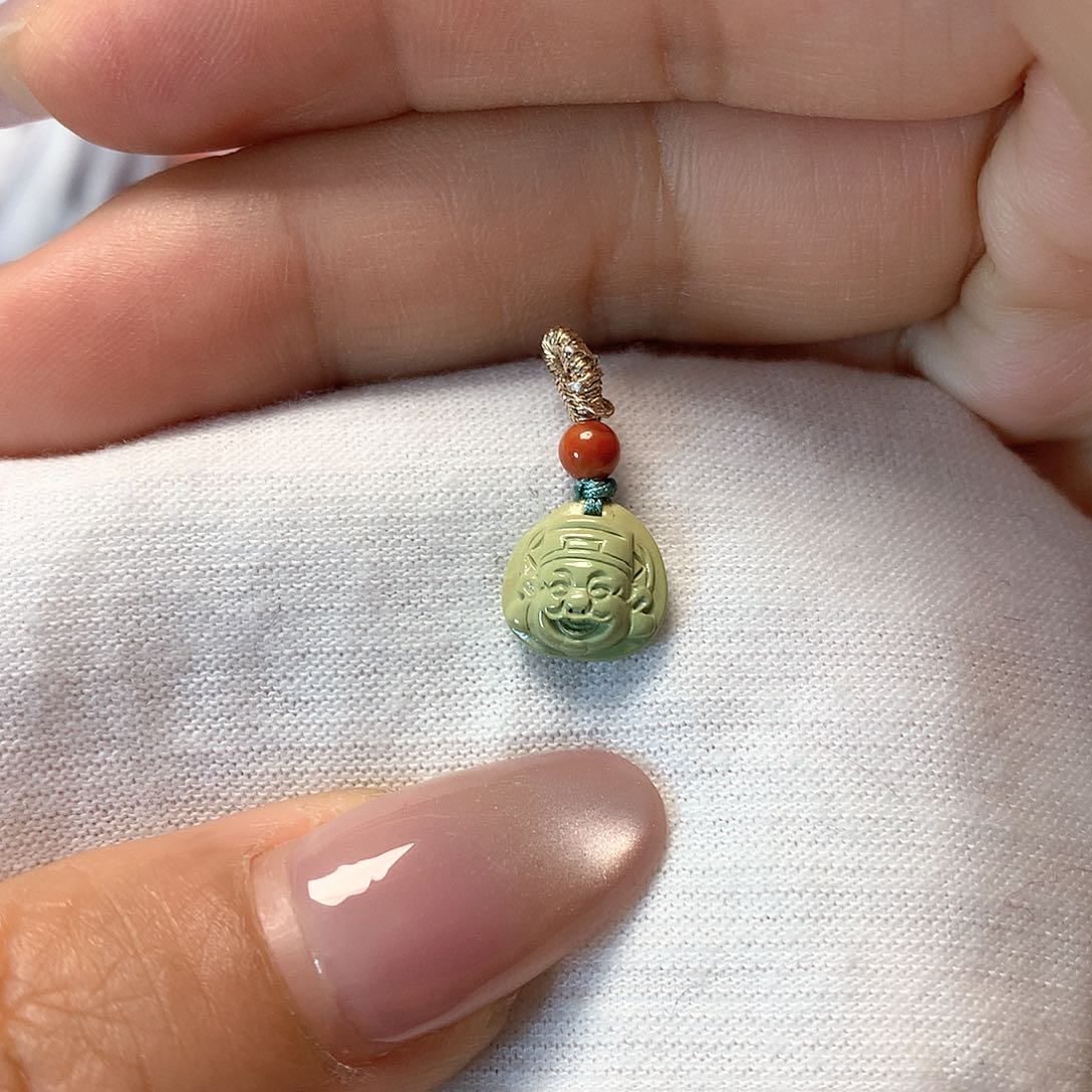 绿松石珠宝奇石未镶嵌苗**学