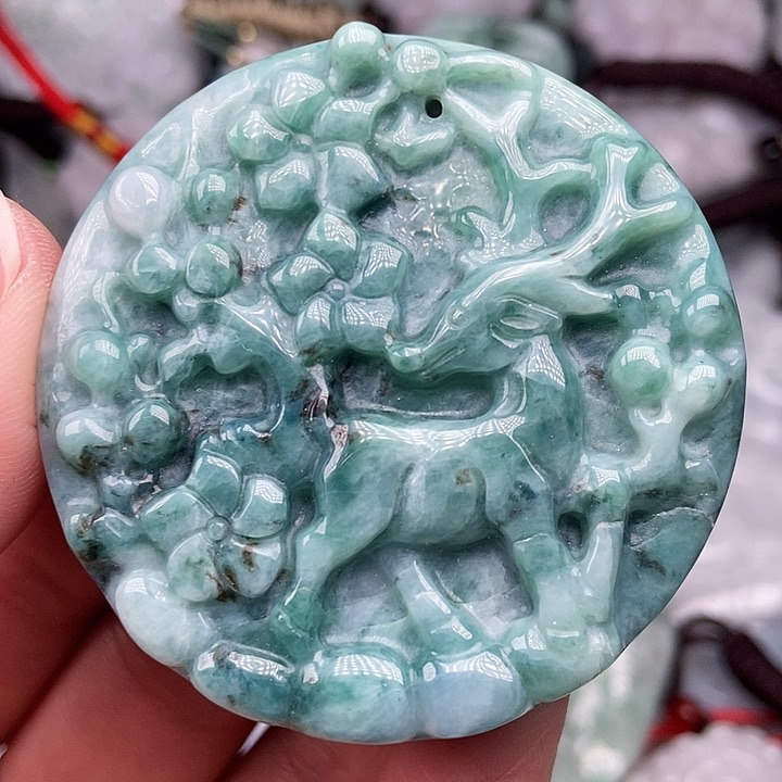 颈饰未镶嵌翡翠翡翠