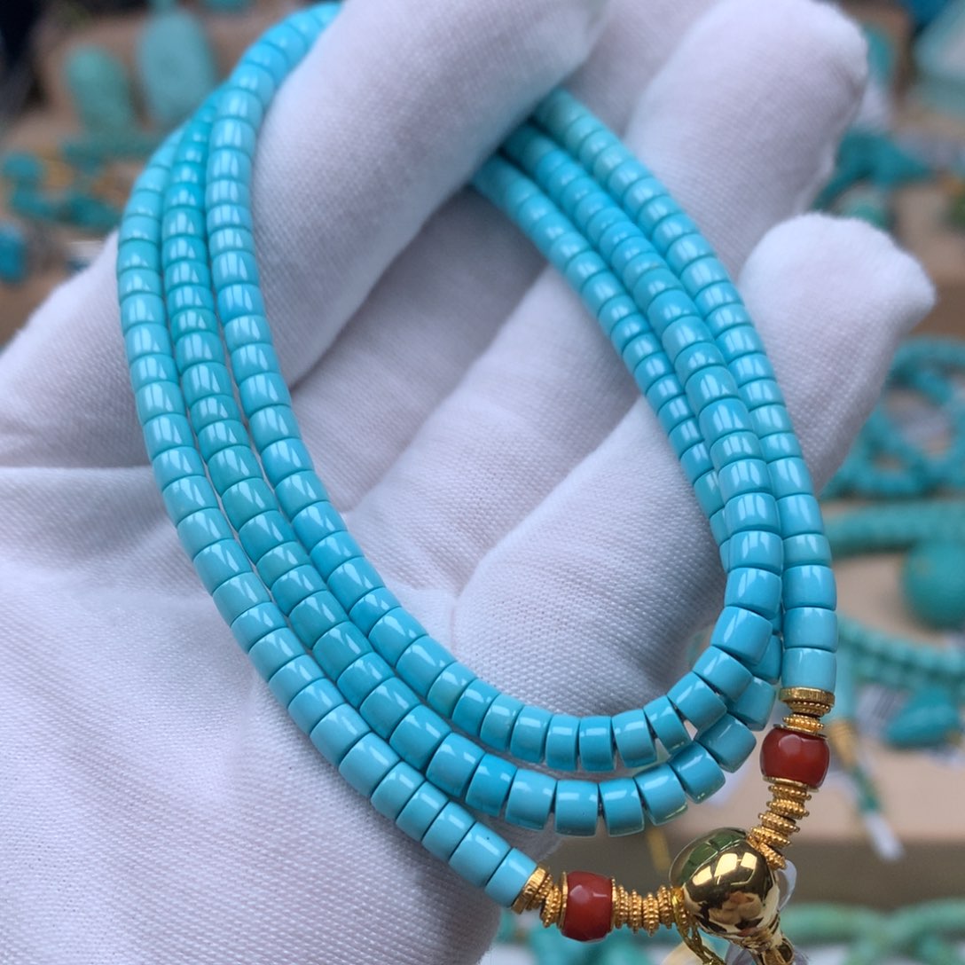 绿松石精品配饰未镶嵌