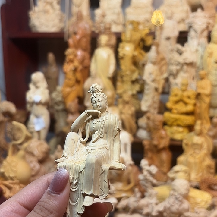 黄杨木黄杨木瑕疵观音