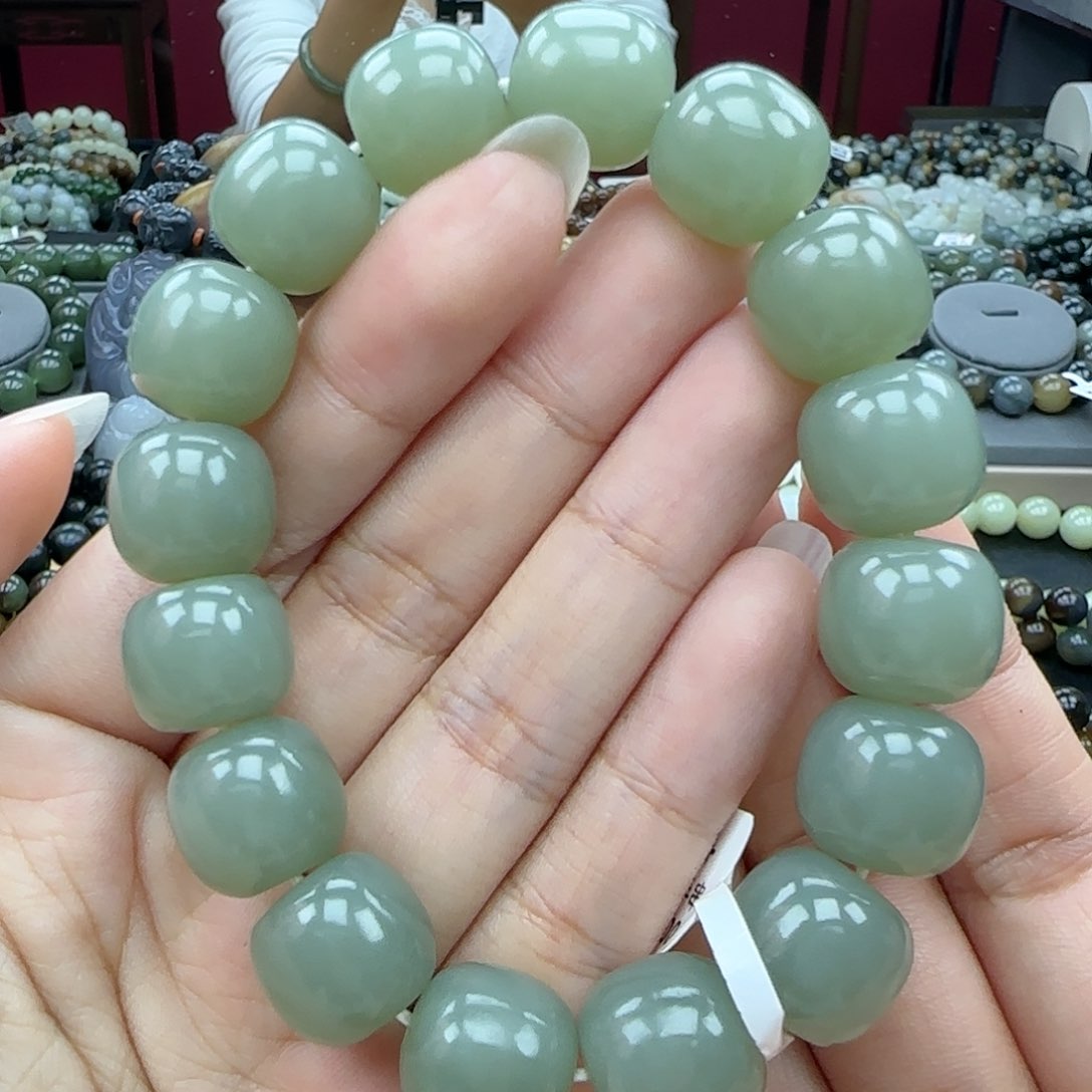 和田玉手链未镶嵌