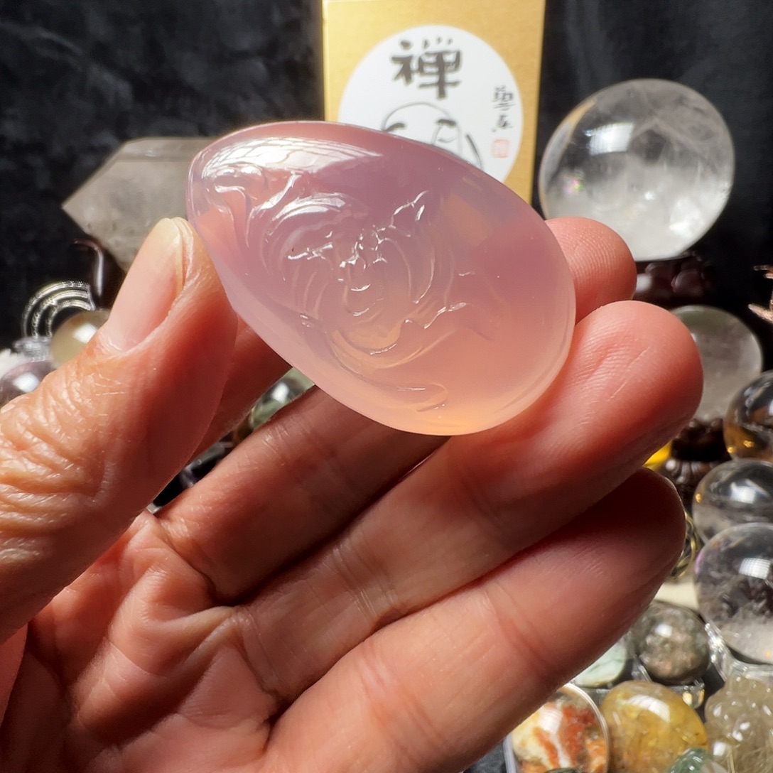 芙蓉石未镶嵌颈饰采菊东篱下悠然见南山