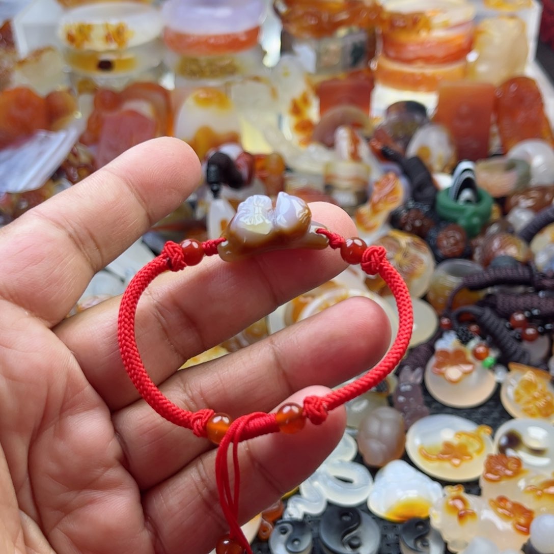 玛瑙/玉髓手绳未镶嵌