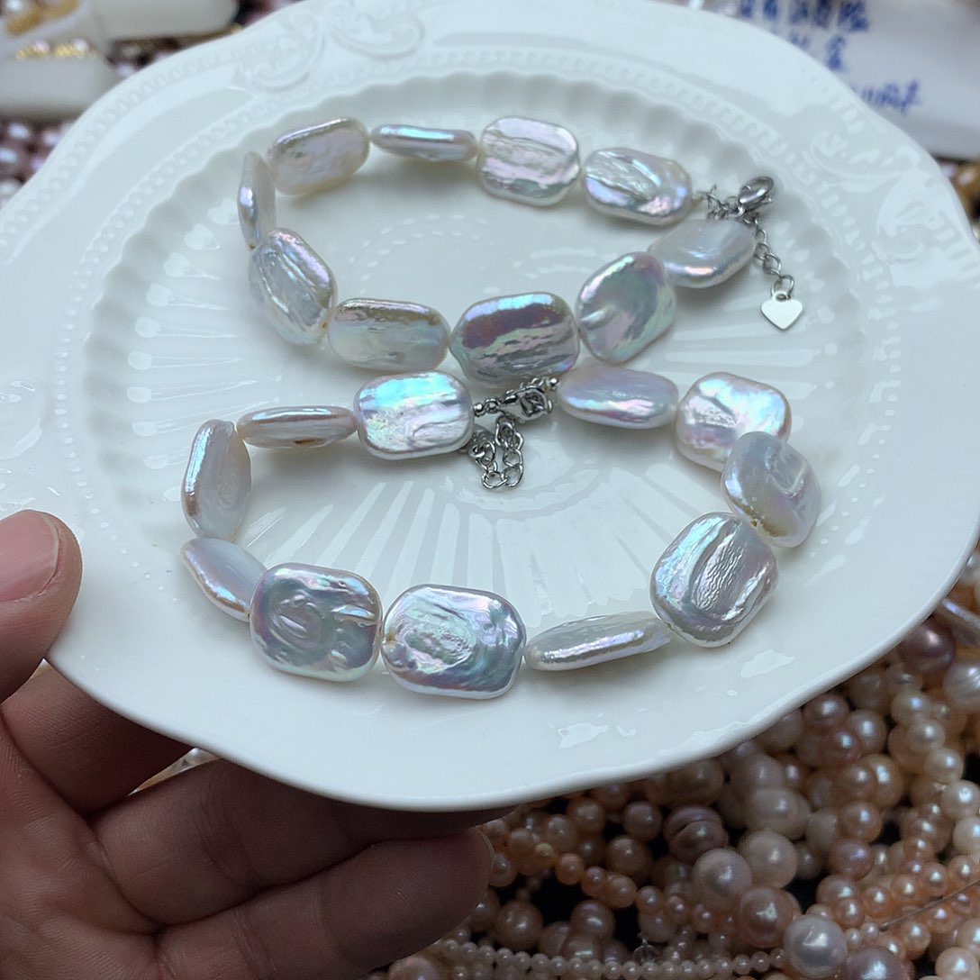 淡水珍珠7-8未镶嵌w17手链