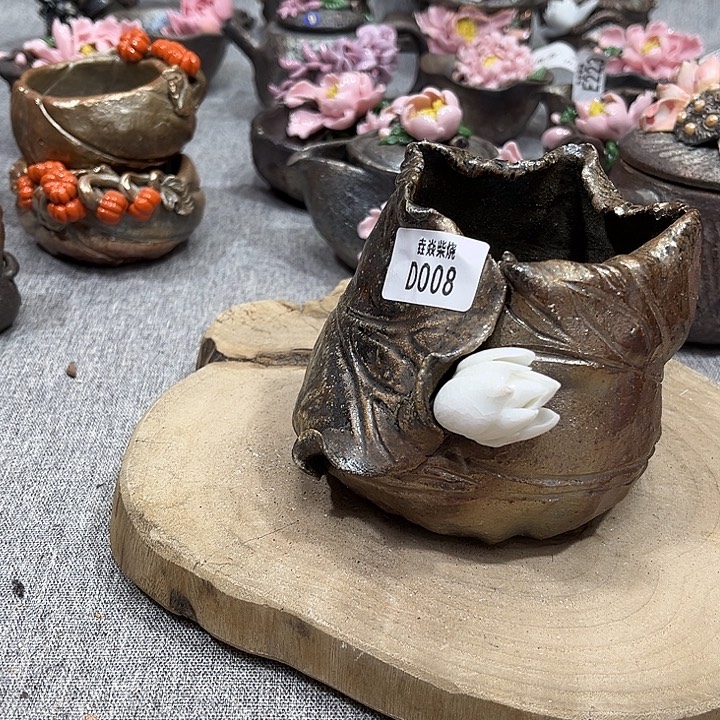 垚焱柴烧茶具分享