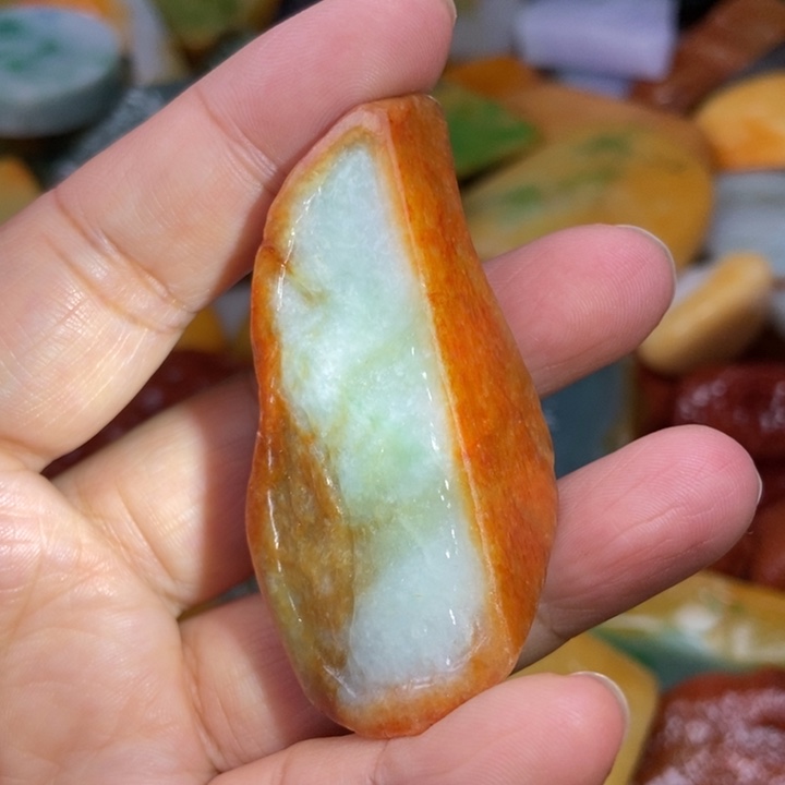 翡翠未镶嵌挂件缅甸翡翠