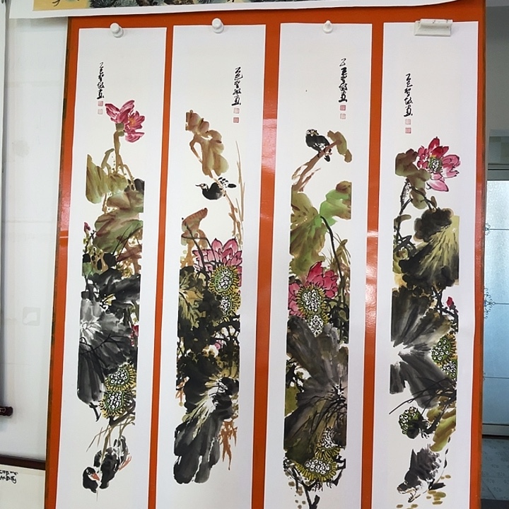 国画张圣敏先生纯手绘作品