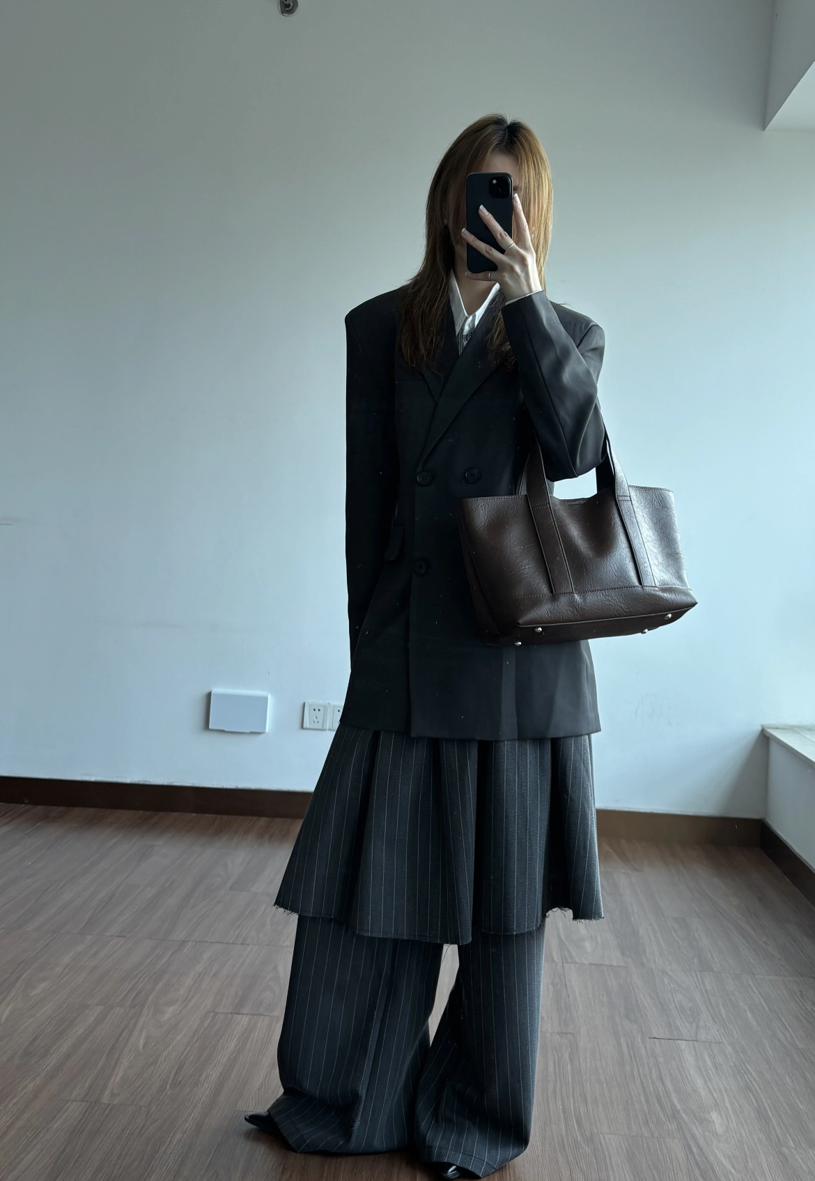 小众中古无性别男女同款廓形西装