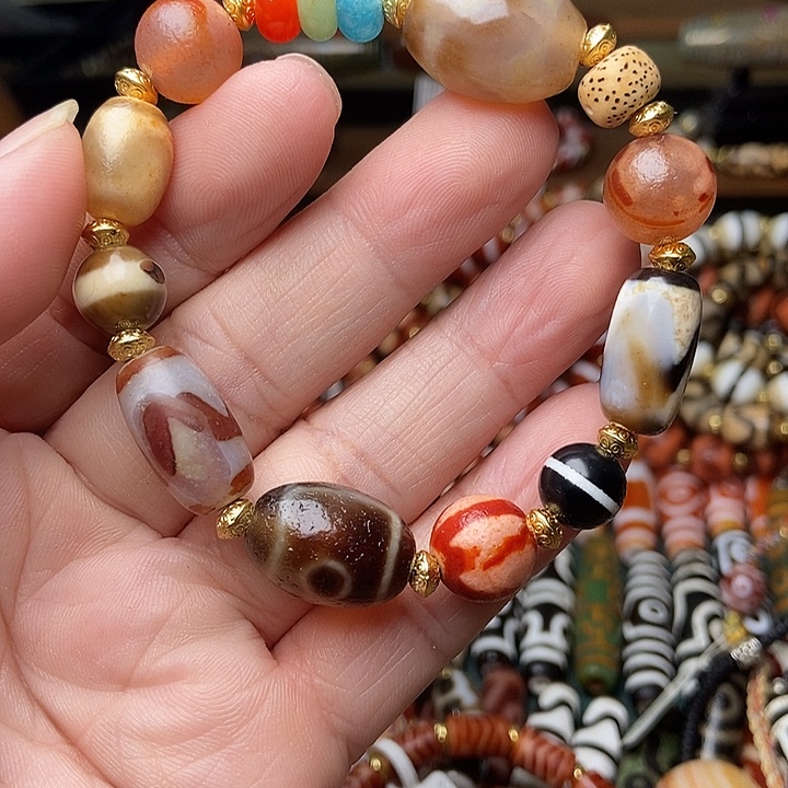 玛瑙/玉髓未镶嵌手链