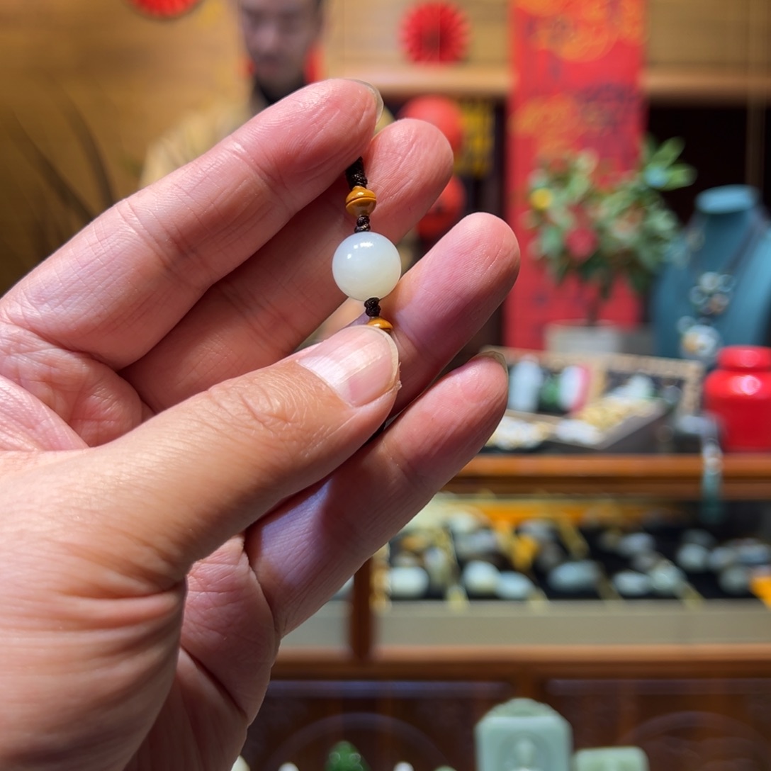 和田玉手链未镶嵌12