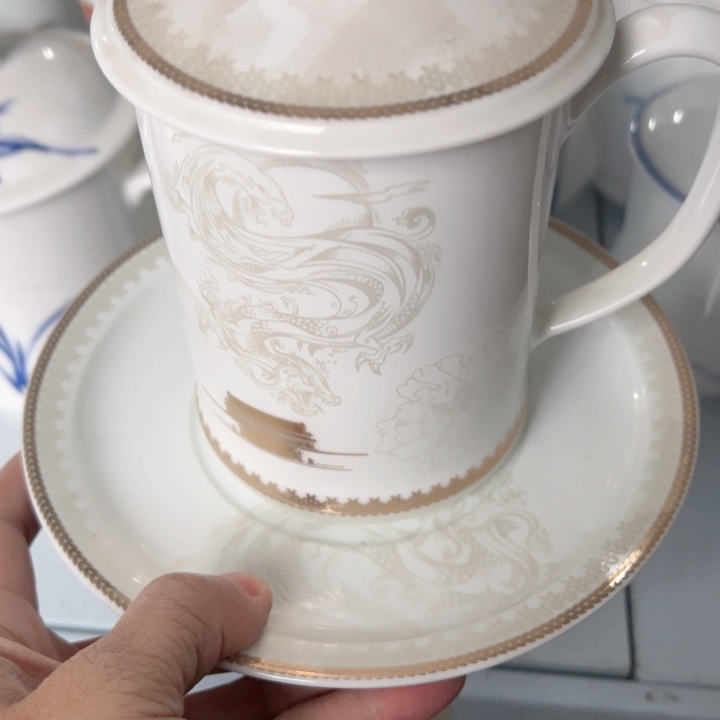 杯红叶办公杯陶瓷一个