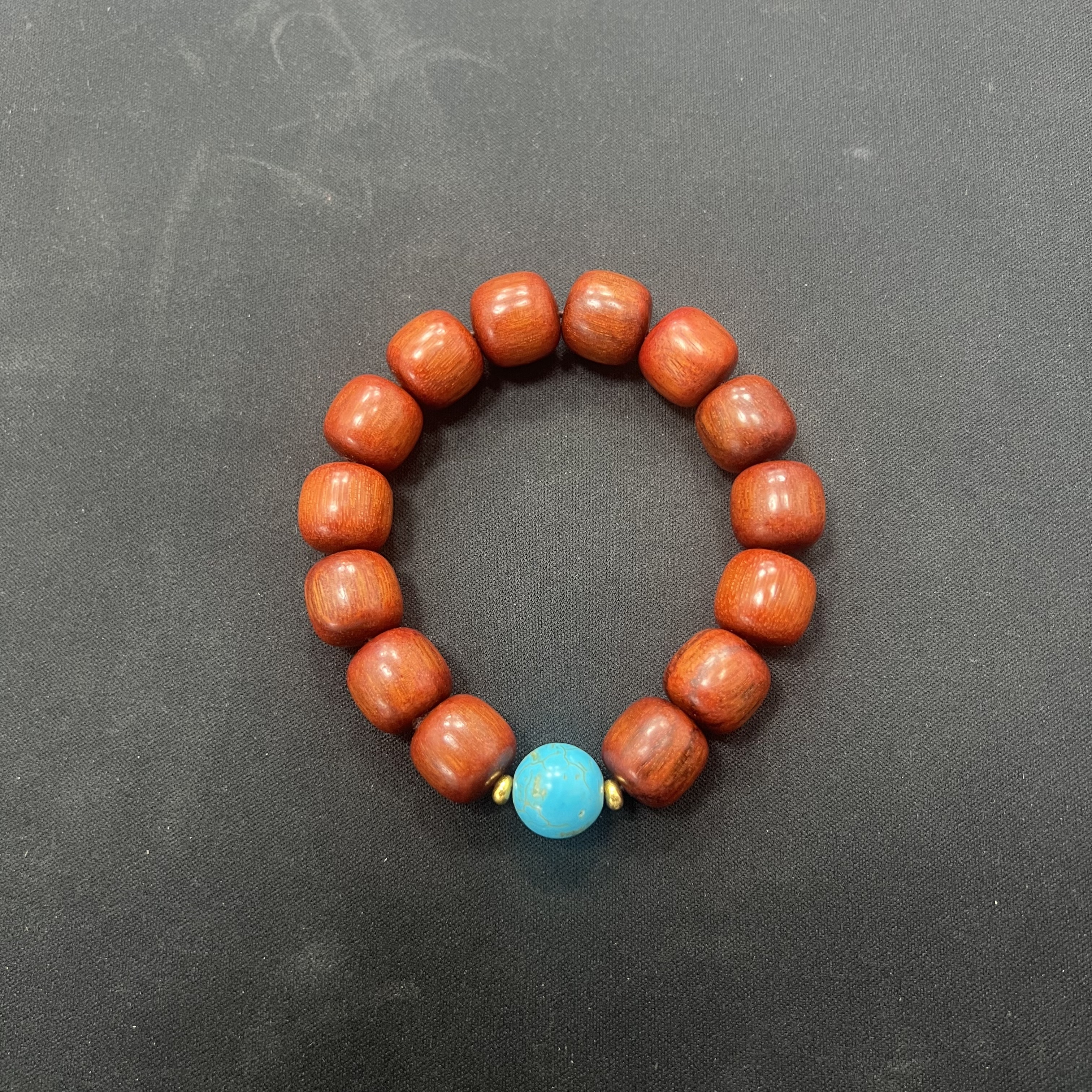 C0060小叶紫檀精品手串《无礼盒》