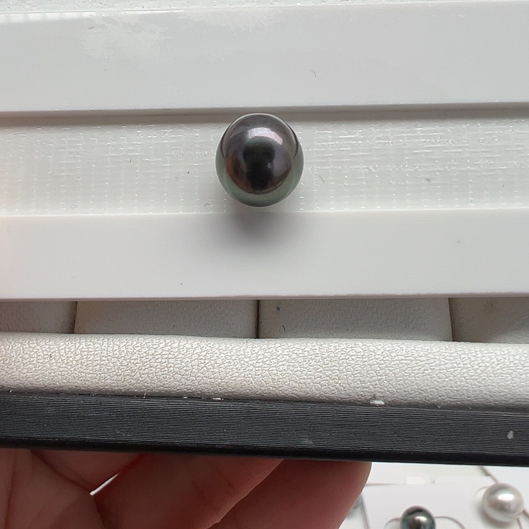 海水珍珠裸珠大溪地裸珠9-10mm可定制爱