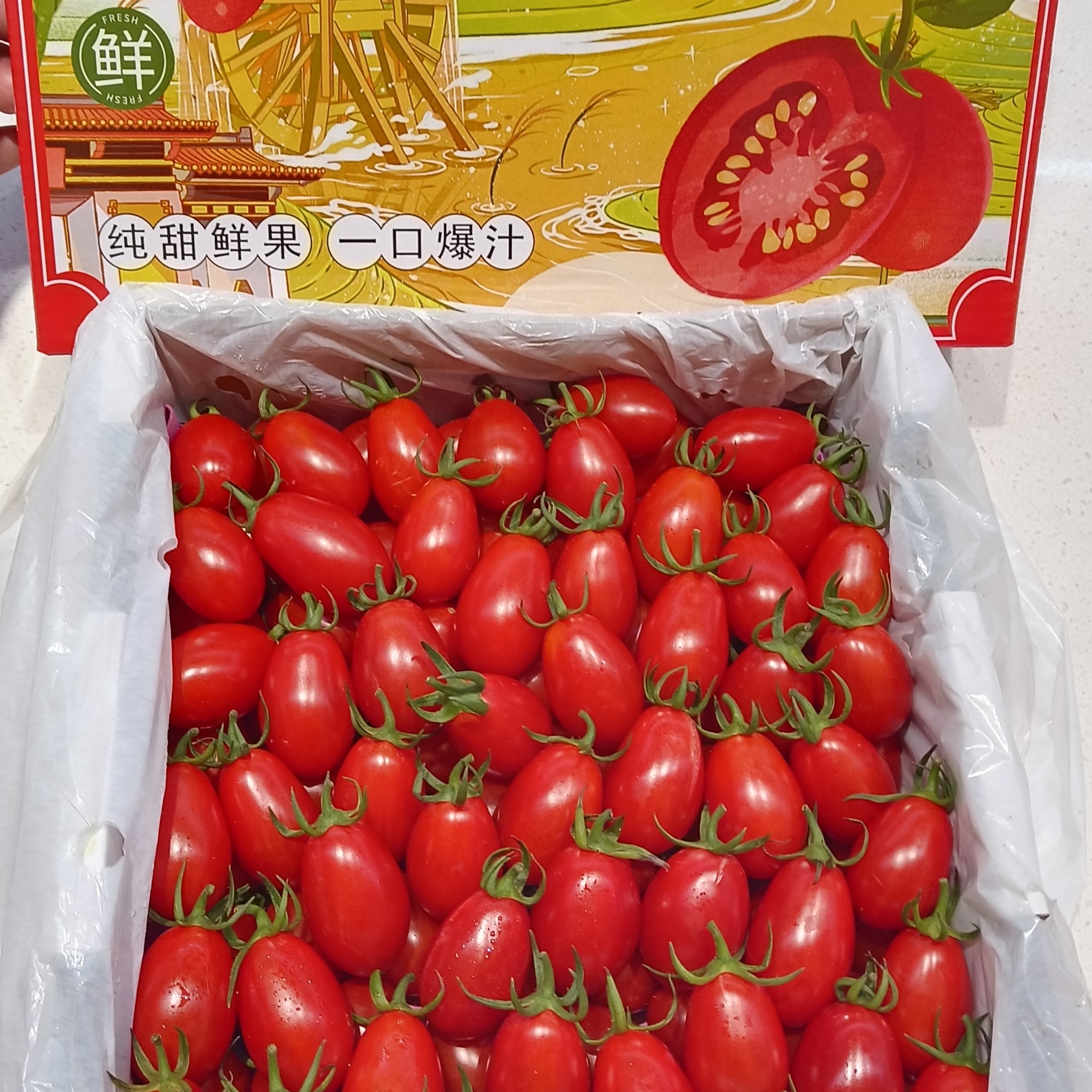 【鲜果汇优选】广东电白 甜心玉女小番茄番茄同城配