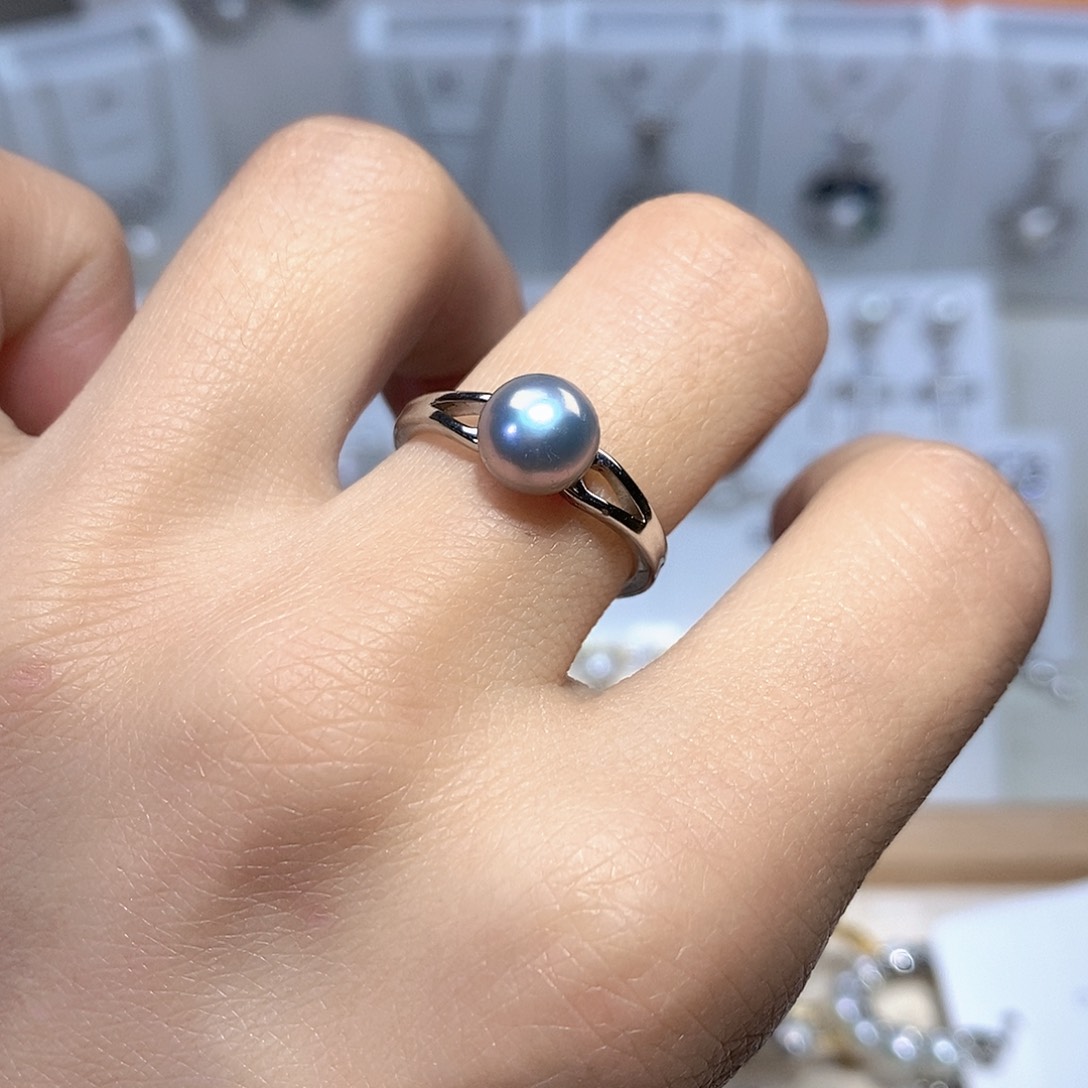 淡水珍珠未镶嵌耳饰