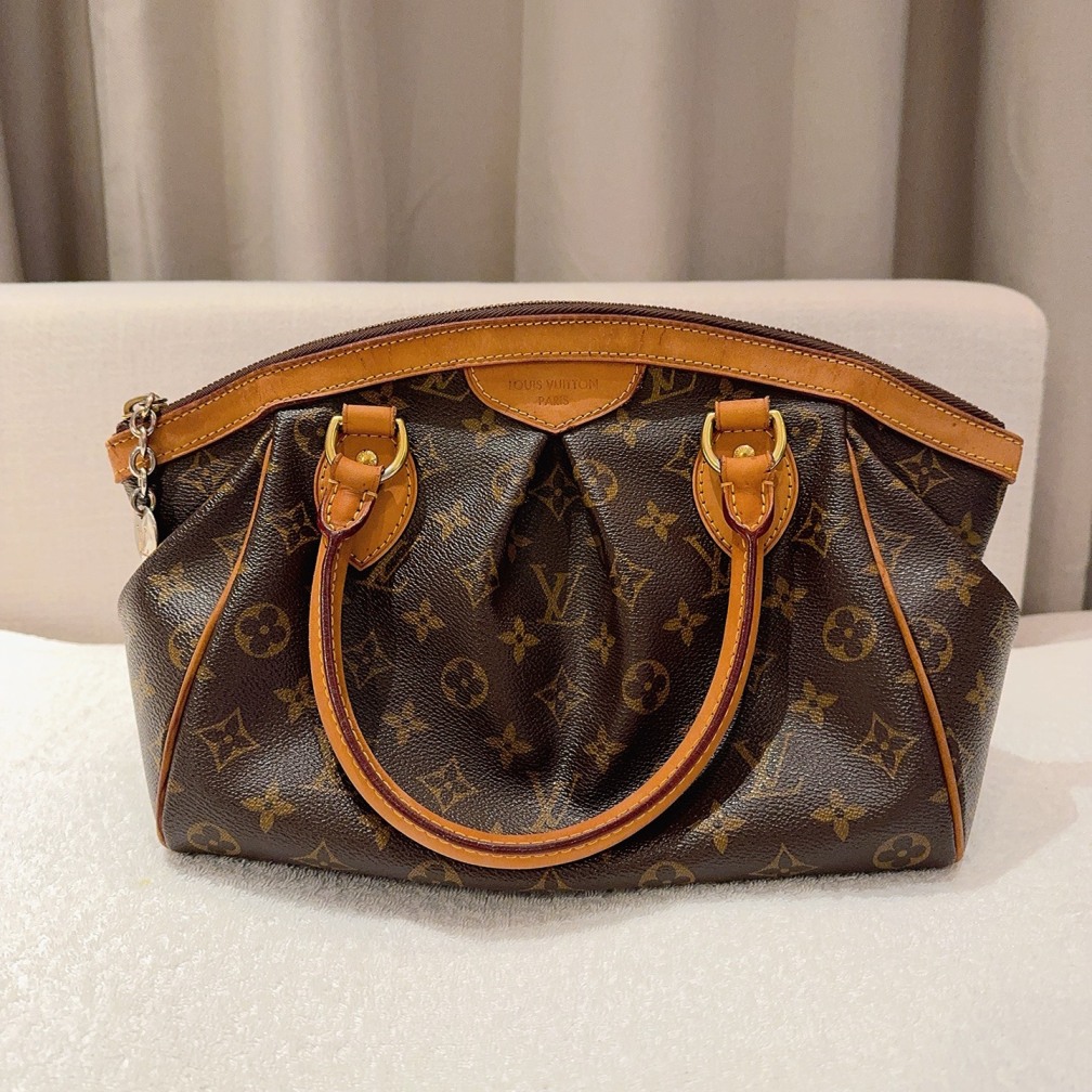 95新 LouisVuitton/路易威登  老花饺子手提包 1436 2722 