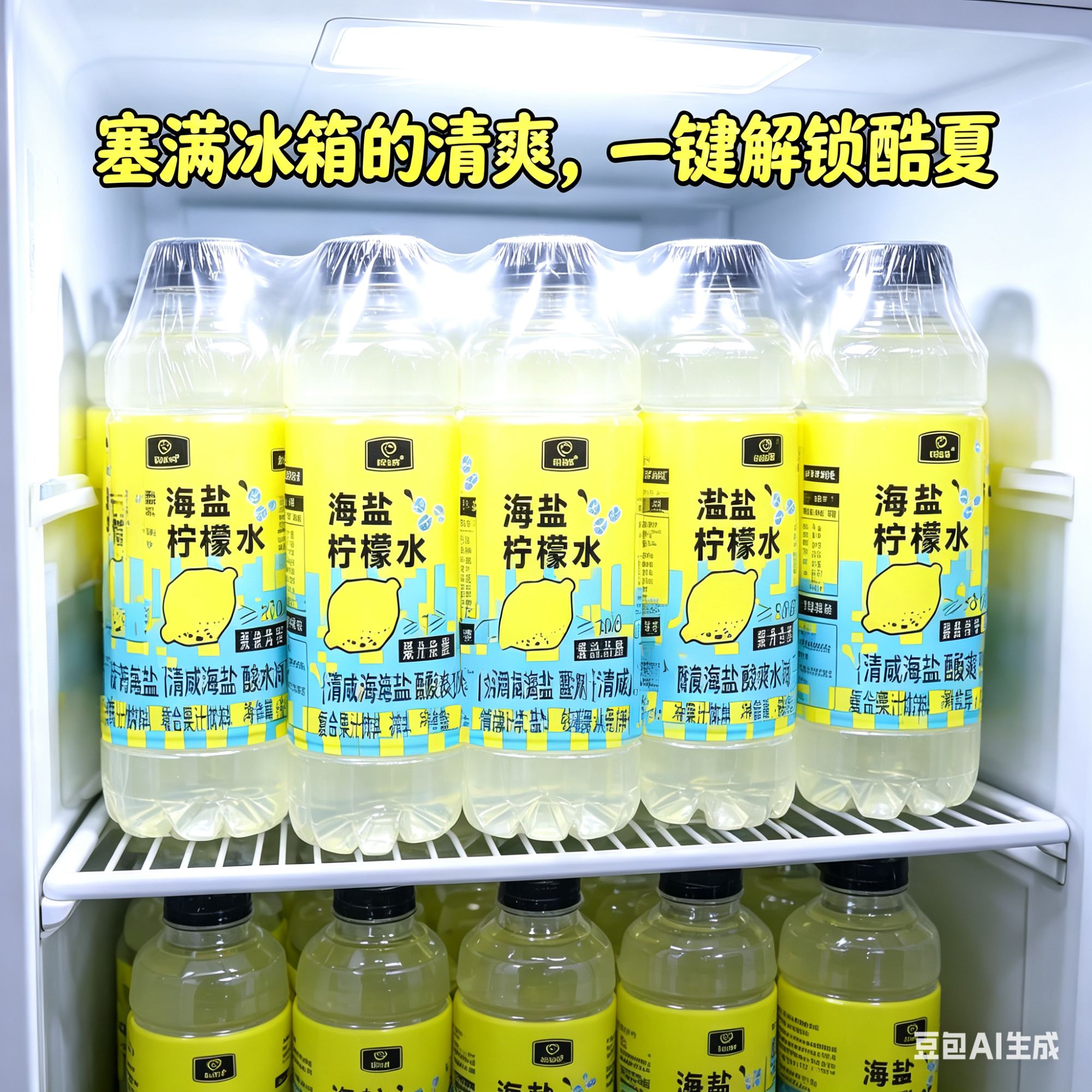 闫当家海盐柠檬水620ML*10瓶