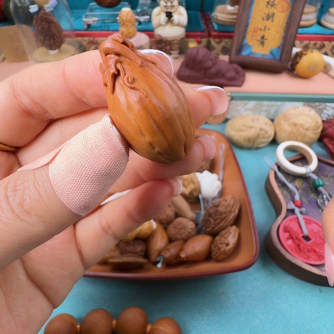 橄榄核手串/手链核潮核雕手工制作